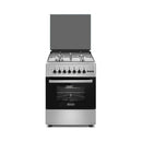 GMC606-GSS 60x60 Free Standing Gas Cooker, Stainless Steel Design