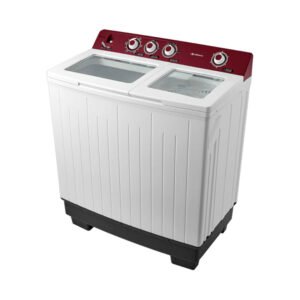 DENKA HI-11550NWR Twin Tub Washing Machine 9Kg, Red