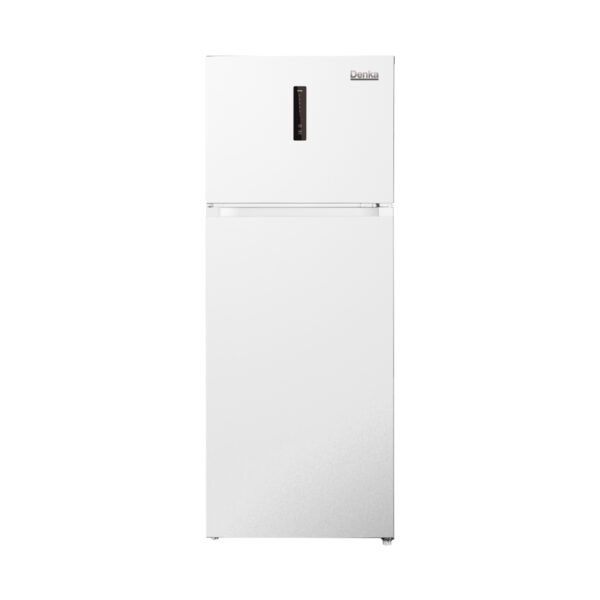 DENKA RF-530DFW Double Door Refrigerator Multi Air Flow, White بخاخ سعة 18 قدم ثلاجة