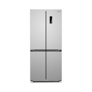 DENKA RM-550FG Four Door Refrigerator Inverter System, silver بخاخ سعة 22 قدم