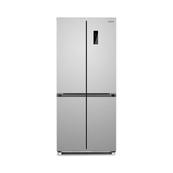 DENKA RM-550FG Four Door Refrigerator Inverter System, silver بخاخ سعة 22 قدم