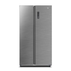 DENKA RS-590FDG Side By Side Refrigerator, Inverter System, Dark Grey